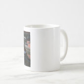 ハッピー22誕生日運河ボート コーヒーマグカップ (正面右)