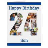 ハッピー24誕生日ソンビッグ24フォトコラージュ (正面)