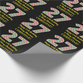 ハッピー27誕生日&メリークリスマス,名前をカスタムする ラッピングペーパー (角)