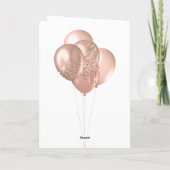 ハッピー29誕生日再び免責事項アスタリスク カード (裏面)