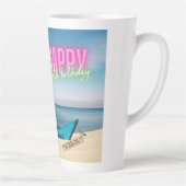 ハッピー30thおもしろいとファンキー誕生日 カフェラテマグ (右)