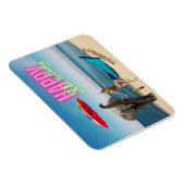 ハッピー30thおもしろいとファンキー誕生日 マグネット (右側)