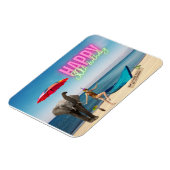 ハッピー30thおもしろいとファンキー誕生日 マグネット (左側)