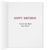 ハッピー30th誕生日の息子Number 30フォトコラージュ (内側(右))