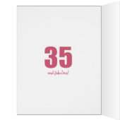 ハッピー35誕生日娘ビッグ35フォトコラージュ (内側(左))