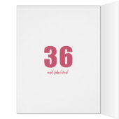 ハッピー36誕生日ドータービッグ36フォトコラージュ (内側(左))