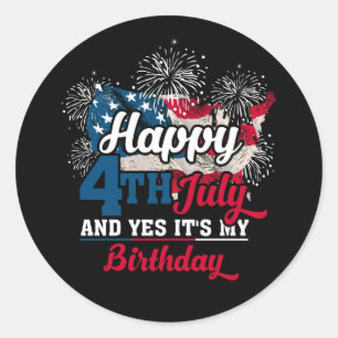 ハッピー4日目の7月とYesアイツはマイ誕生日アメリカFL ラウンドシール