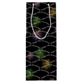 ハッピー40周年花火ワイン抱き枕 ワインギフトバッグ (裏面)