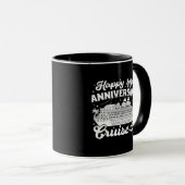 ハッピー40周年記念クルーズバケーション記念マグカップ マグカップ (正面右)