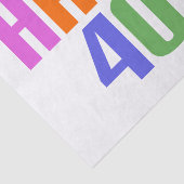 ハッピー40th 薄葉紙 (詳細)