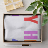 ハッピー40th 薄葉紙 (ギフト)