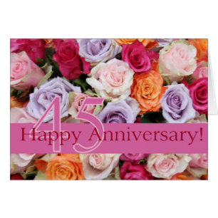 ハッピー45周年記念バラ