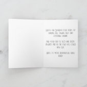 ハッピー4thバースデーカード シーズンカード (内部)