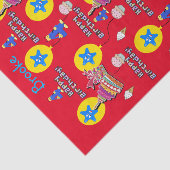 ハッピー4th誕生日ティッシュペーパー#4誕生日 薄葉紙 (詳細)