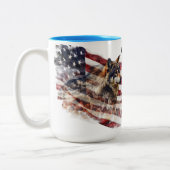 ハッピー4th 7月スティーブン ツートーンマグカップ (左)