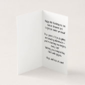 ハッピー4th Birthday - Children's Card (内部)