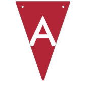 ハッピー4th of 7月アメリカ国旗の色のパーティー バンティングフラッグ (第2の旗)