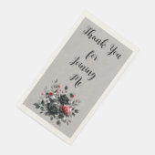 ハッピー50誕生日レッド&ブラックバラ | (コーナー)