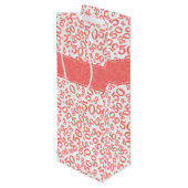 ハッピー50誕生日乱数型サンゴ ワインギフトバッグ (裏面アングル)