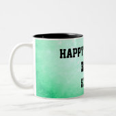 ハッピー50誕生日 パーソナライズされた ツートーンマグカップ (左)