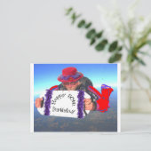 ハッピー50誕生日 ポストカード (スタンド正面)