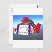 ハッピー50誕生日 ポストカード (正面/裏面)