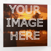 ハッピー50thトリフォールド誕生日カード 三つ折りクリスマスカード (内部最初)