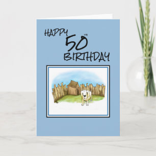 ハッピー50th誕生日 カード