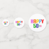ハッピー50th コンフェッティ (正面)
