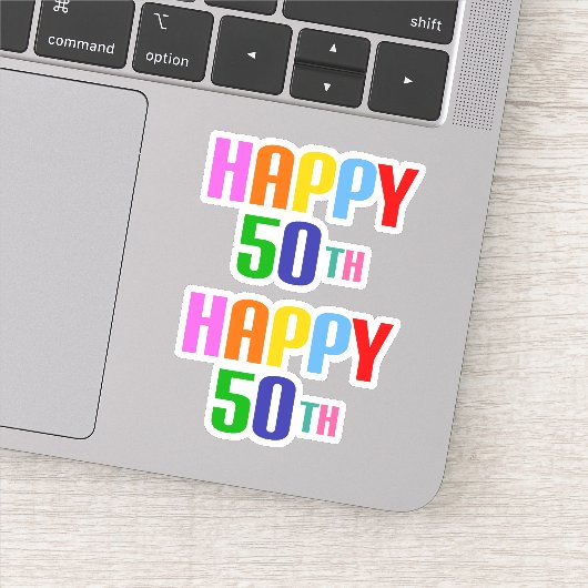 ハッピー50th シール (詳細)