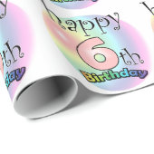 ハッピー6誕生日(ローゼ) ラッピングペーパー (ロールコーナー)