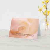 ハッピー60周年記念バラ カード (黄色い花)