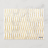 ハッピー60誕生日ブラックと金ゴールドテーマ ポストカード (裏面)