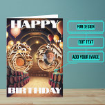 ハッピー60thヴィンテージワインバレル誕生日 カード<br><div class="desc">どんな誕生日でも素晴らし言い訳だ祝が、60歳は結末だ。このカー素晴らしドは60周年を迎えユニーク、年齢を少しうなずいてヴィンテージと老いばかりではないおもしろいことを特徴としている。心から後を追のメッセージだ。私たちは今に書対して正しいメッセージを持っている話が、あなた自身の言葉でカスタマイズそれを楽しむことができる。以下のコレクションのテーマの他のバリエーションを探す、または私たち連絡は、あなたのために特別な何かをデザインする。</div>