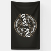 ハッピー60th誕生日、パパ 横断幕 (縦)