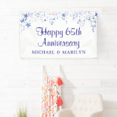 ハッピー65周年サファイアブルースターズ 横断幕 (インサイチュ)