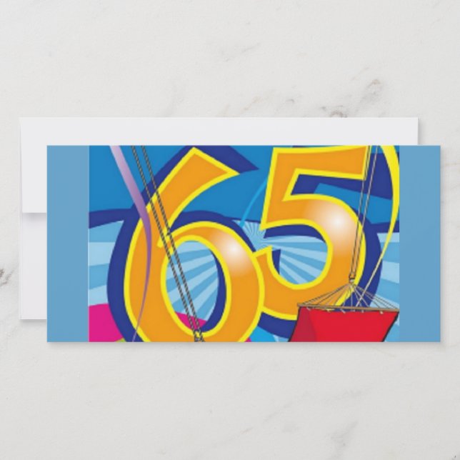 ハッピー65誕生日 (正面)
