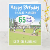 ハッピー65誕生日- 65歳 カード (黄色い花)