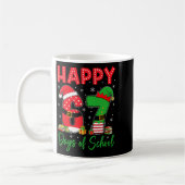 ハッピー67日学校 六 七 67 クリスマス サン コーヒーマグカップ (左)