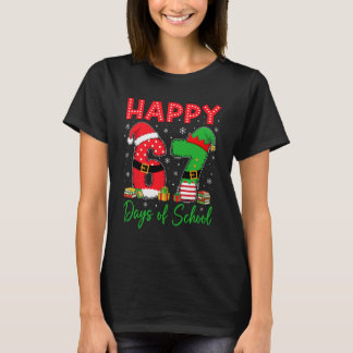 ハッピー67日学校 六 七 67 クリスマス サン Tシャツ