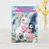 ハッピー6th誕生日 カード (黄色い花)