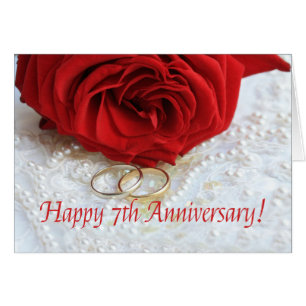 ハッピー7周年記念バラ