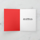 ハッピー7月4日かわいい愛国ネコ シーズンカード (内部)