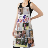 ハッピー7月4日フォトコラージエプロン エプロン (インサイチュ)