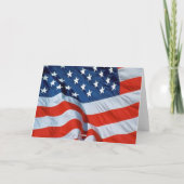 ハッピー7月4日折り畳みホリデーカード シーズンカード (裏面)