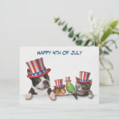 ハッピー7月4日  エンクロージャーカード (スタンド正面)