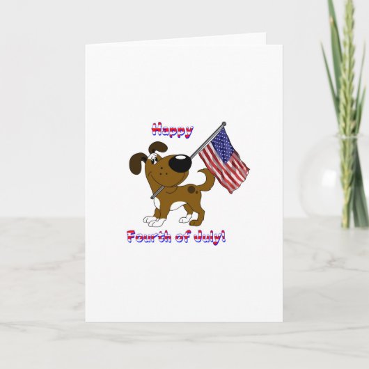 ハッピー7月4日! カード (正面)