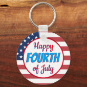 ハッピー7月4日 キーホルダー (正面)