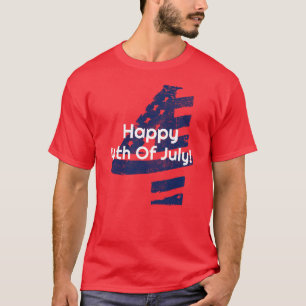 ハッピー7月4日 Tシャツ