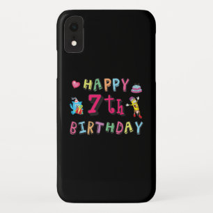 ハッピー7誕生日。7歳。 iPhone XRケース